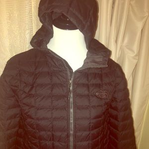 Black North Face • Size M • quilted full zip